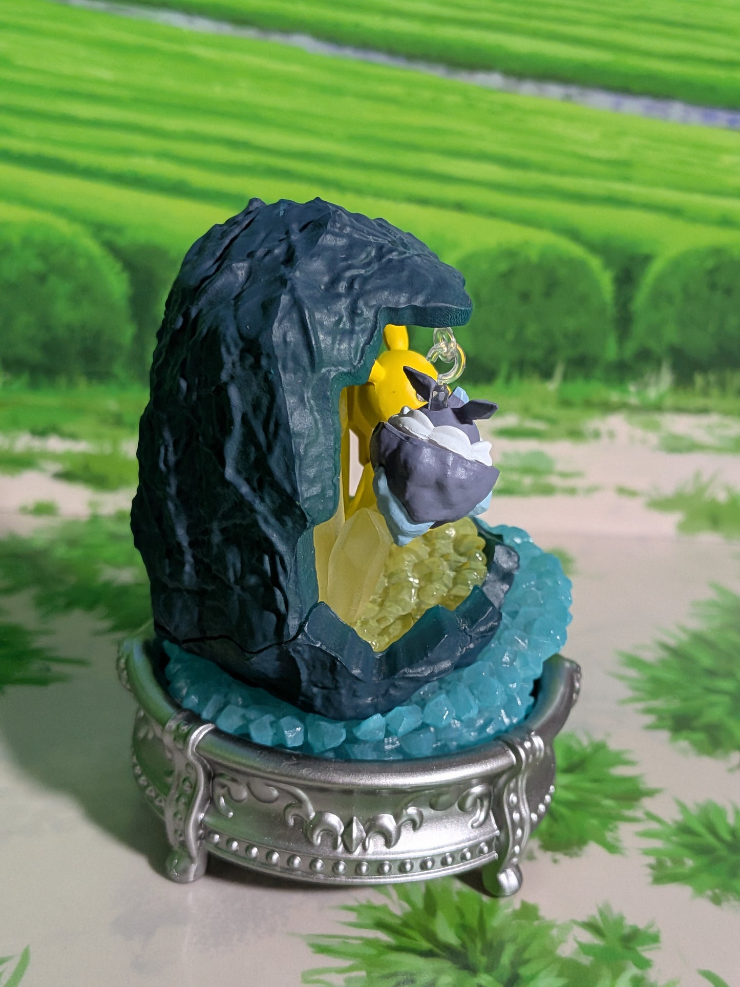 Re-Ment Pokémon - Pikachu & Strassie / Carbink - Gemstone Shining Miracle