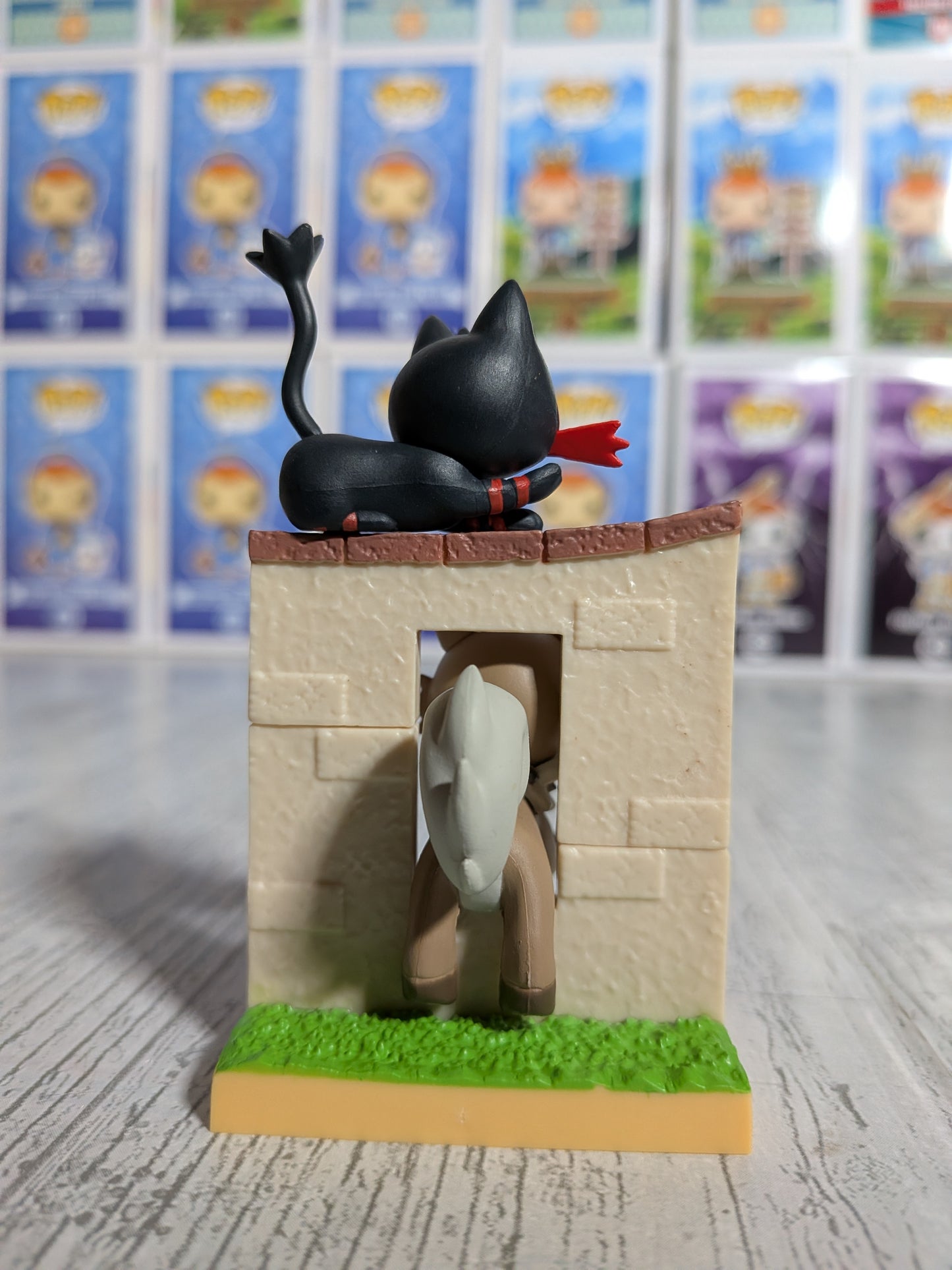 Re-Ment Pokémon - Flamiaou & Rocabot | Litten & Rockruff | Nyabby & Iwanko - Welcome Home Collection