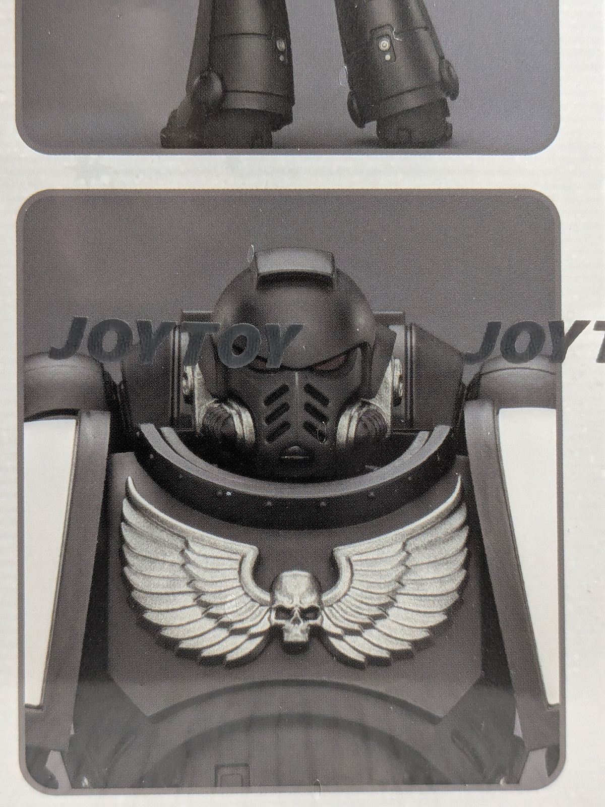 JoyToy Warhammer 40k - Space Marines Black Templars Intercessor (12.3cm)