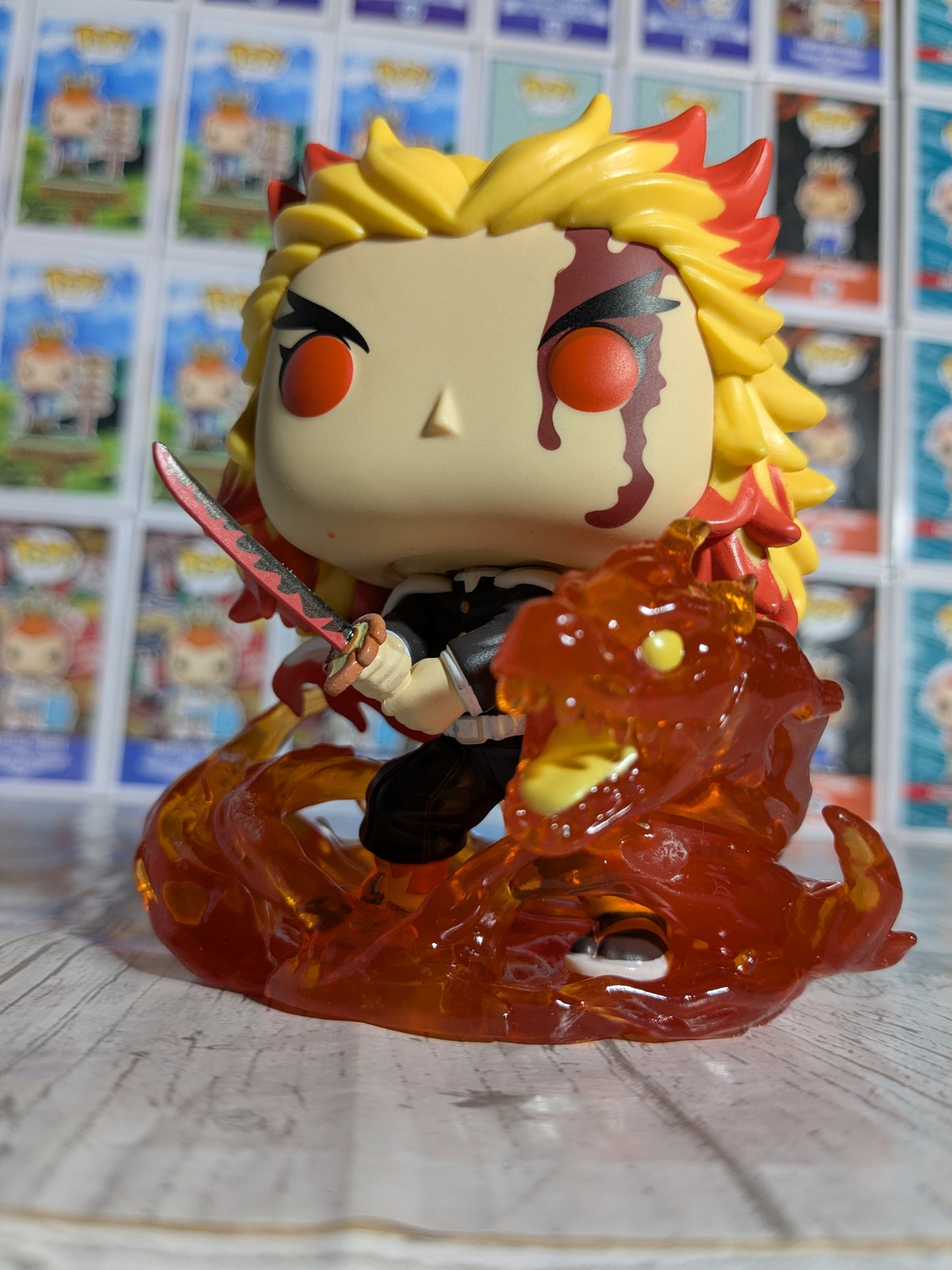 Funko pop 1856 : Kyojuro Rengoku (Opened)
