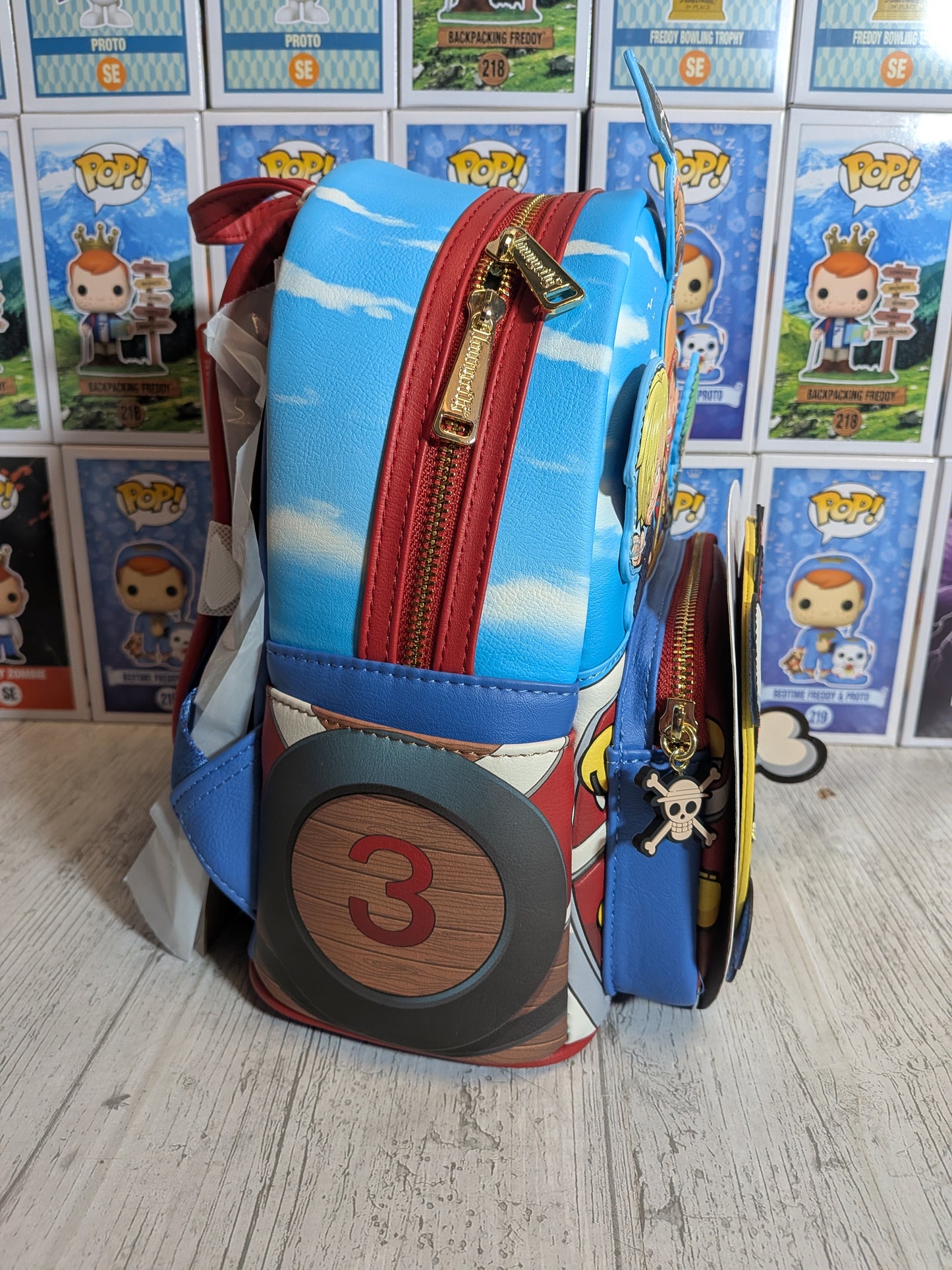 Loungefly One Piece - Thousand Sunny Mini-Rucksack 🏴‍☠️