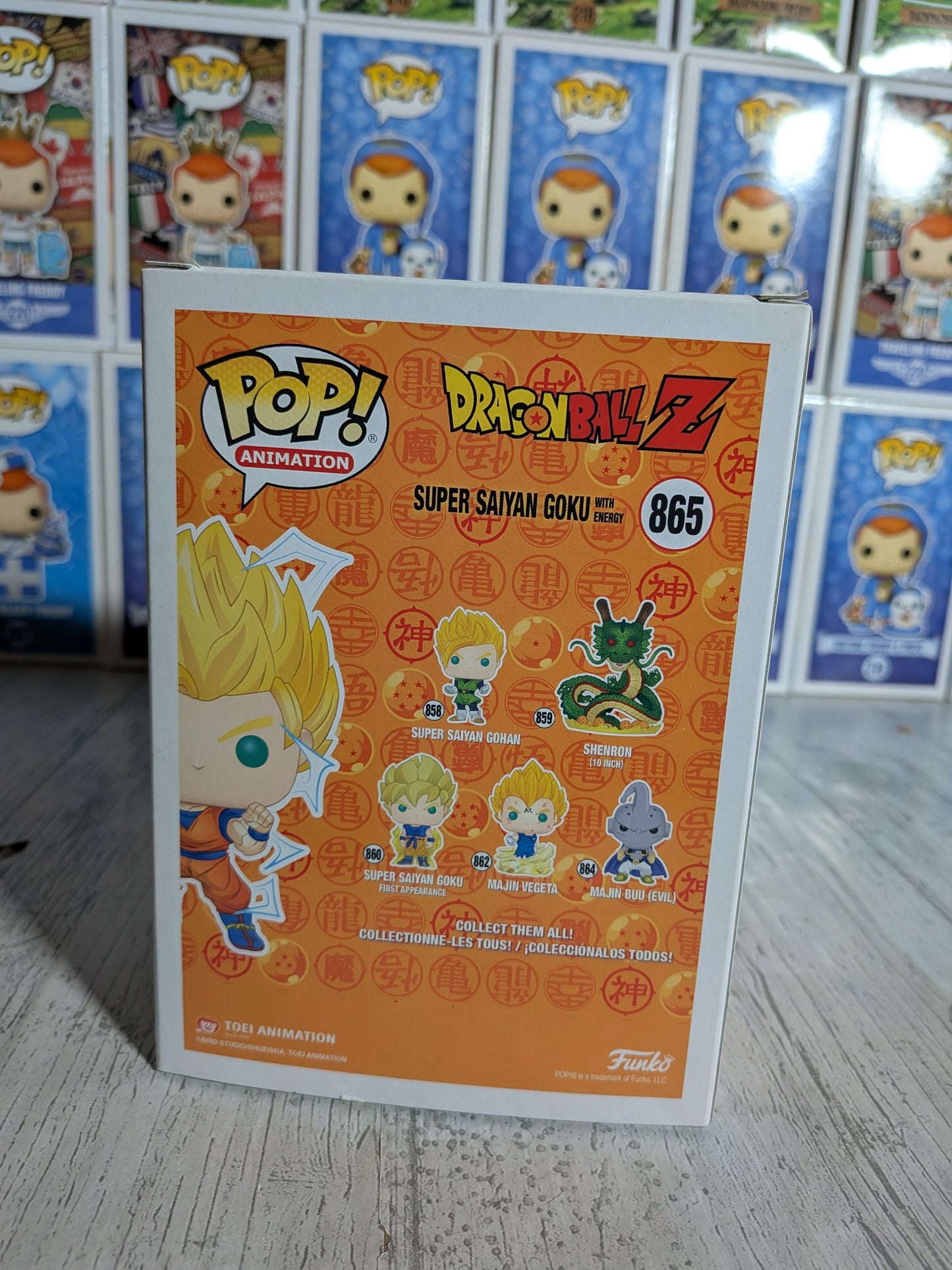 Funko Pop Dragon Ball Z #865 – Super Saiyajin Goku mit Energie (Chase)