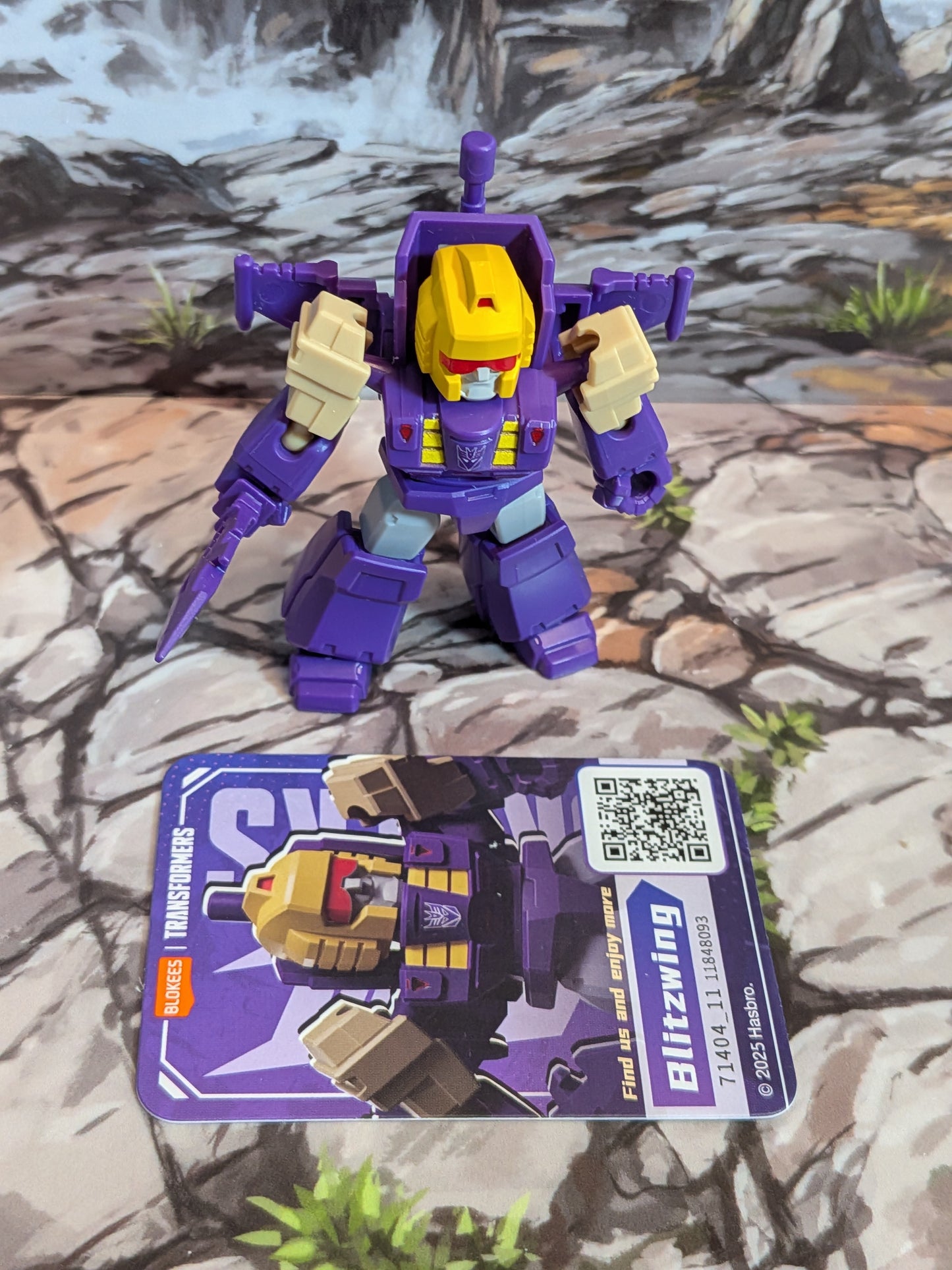 Blokees - Transformers Defender Version 04 - Blitzwing (~4-6cm)