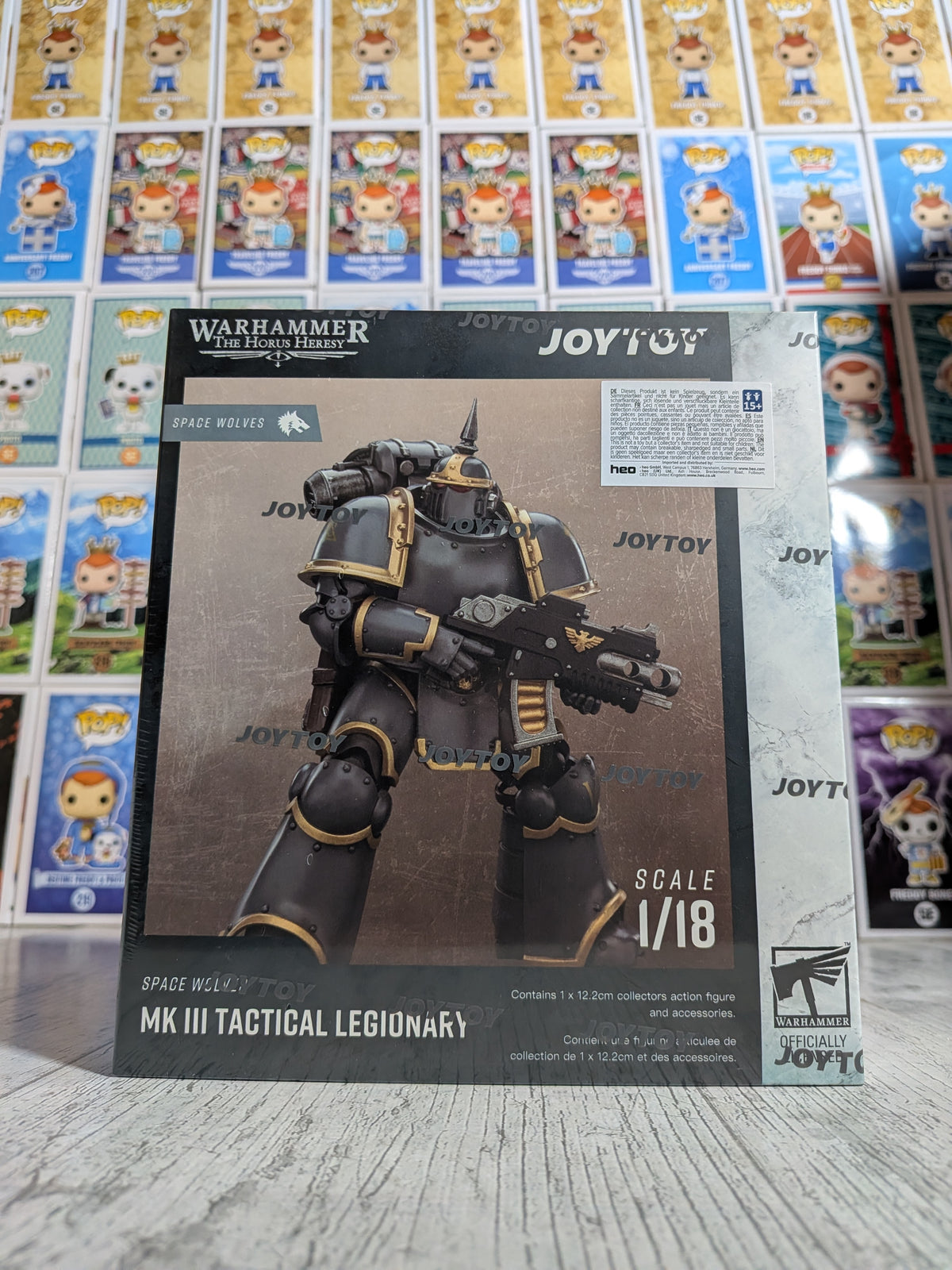 JoyToy Warhammer The Horus Heresy - Space Wolves MK III Tactical Legionary (12.2cm)