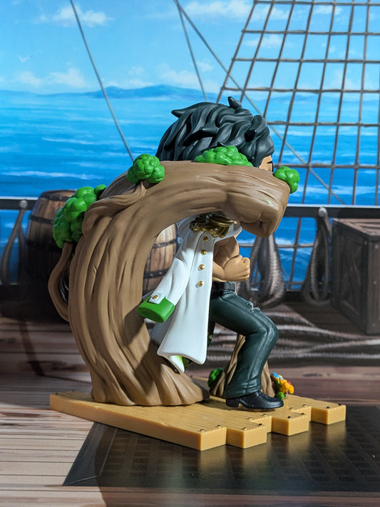 Mighty Jaxx - One Piece Freeny's Hidden Dissectibles Marines Edition - Aramaki / Ryokugyu (~10cm)