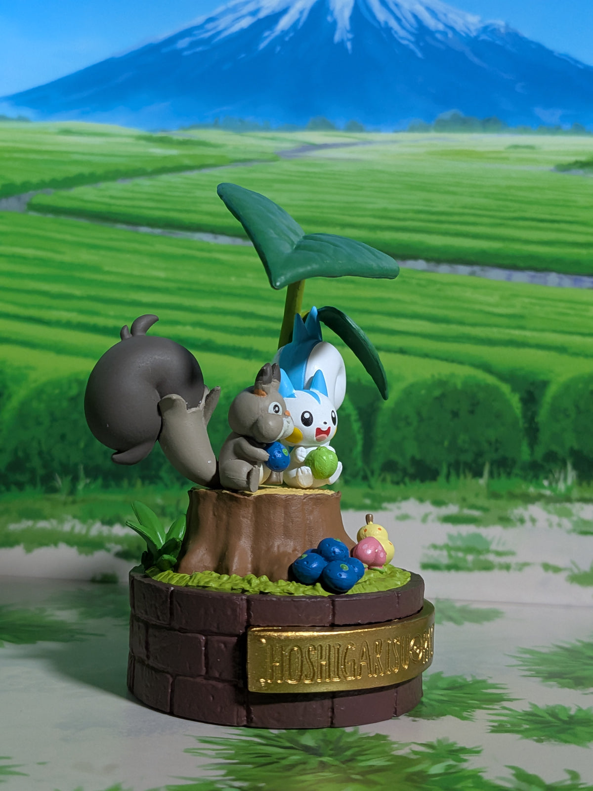 Re-Ment Pokémon - Rongourmand / Skwovet & Pachirisu - Tale of the Forest 2