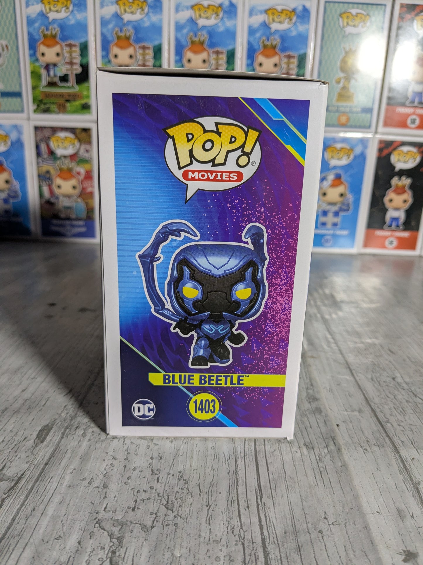 Funko pop 1403 : Blue Beetle (Chase)