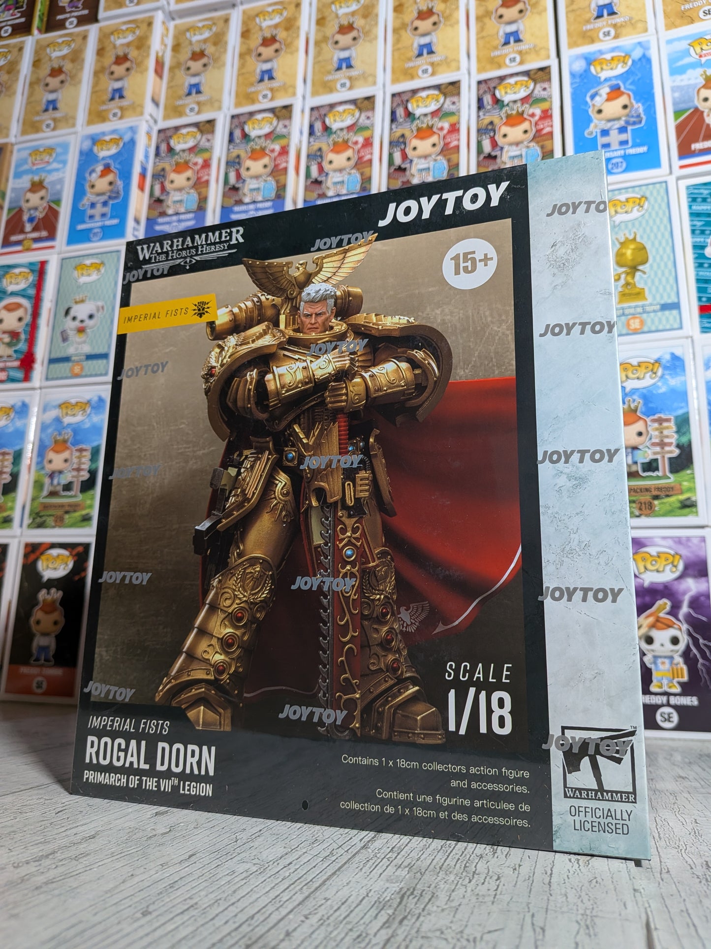 JoyToy Warhammer The Horus Heresy – Imperial Fists Rogal Dorn Primarch der 7. Legion (18 cm)