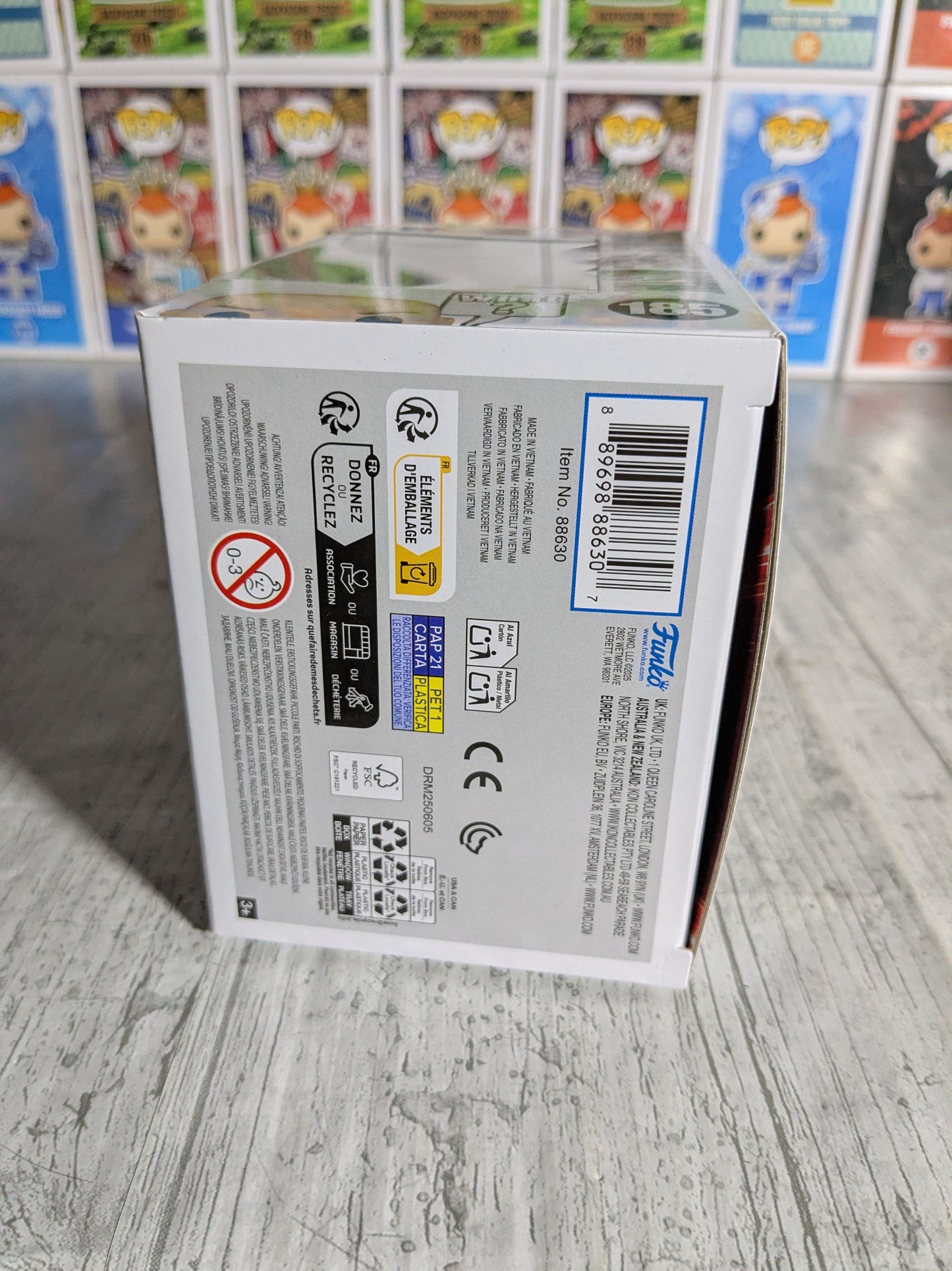 Funko pop WWE #185 - "Stone Cold" Steve Austin (9500PCS)