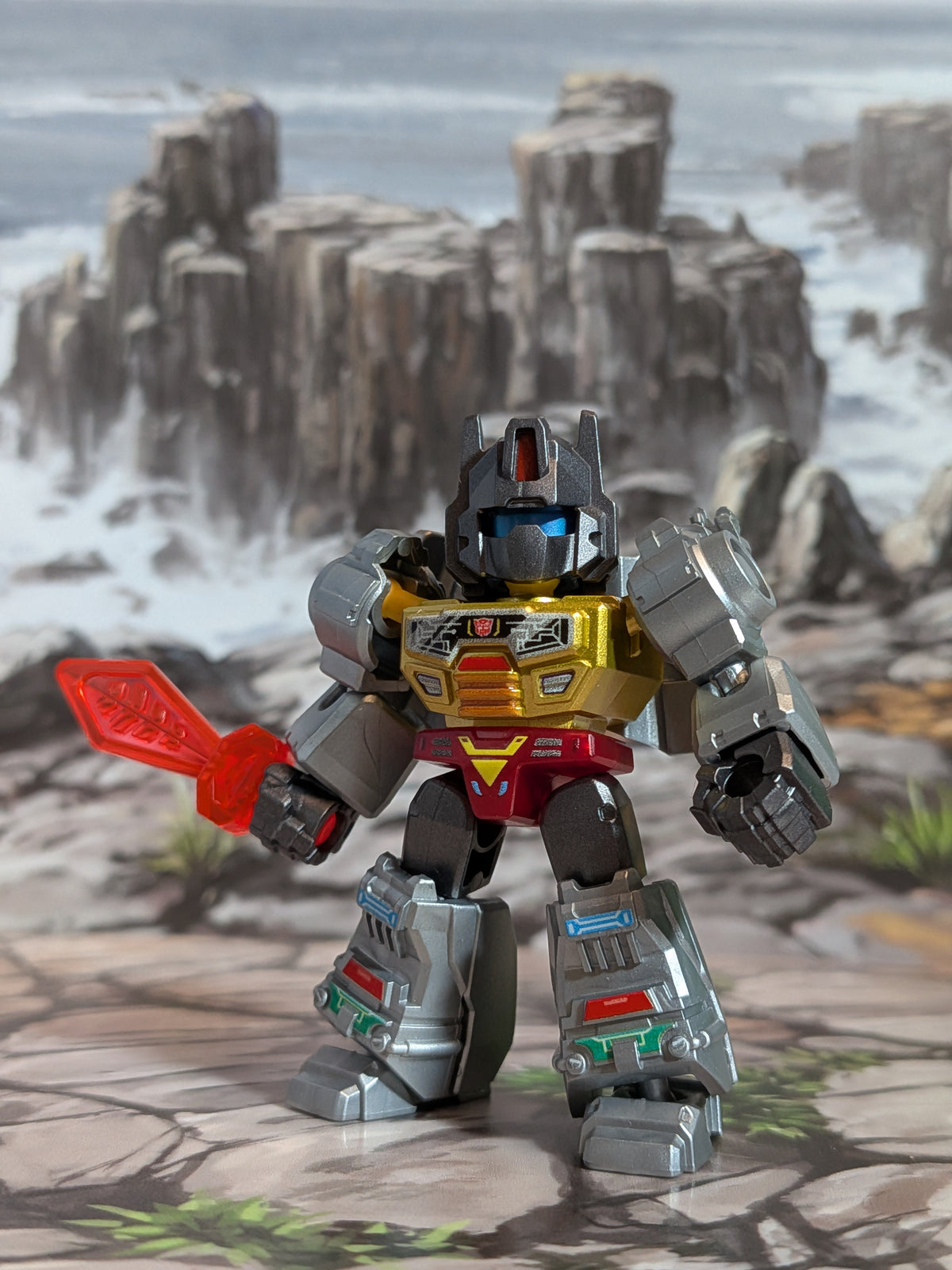Blokees - Transformers Heavy Metal War (DV03) - Special Galaxy Type Grimlock (~4-6cm)